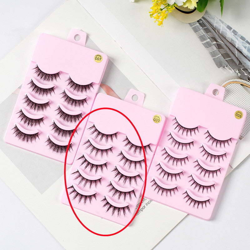 5 Pairs False Eyelashes