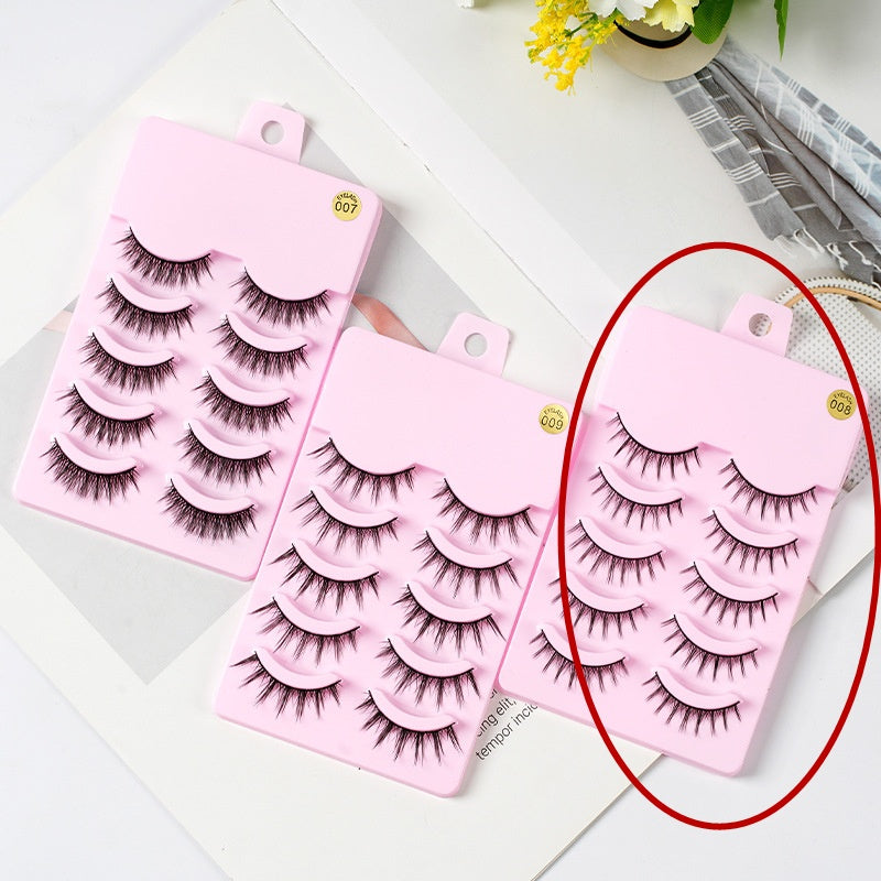 5 Pairs False Eyelashes